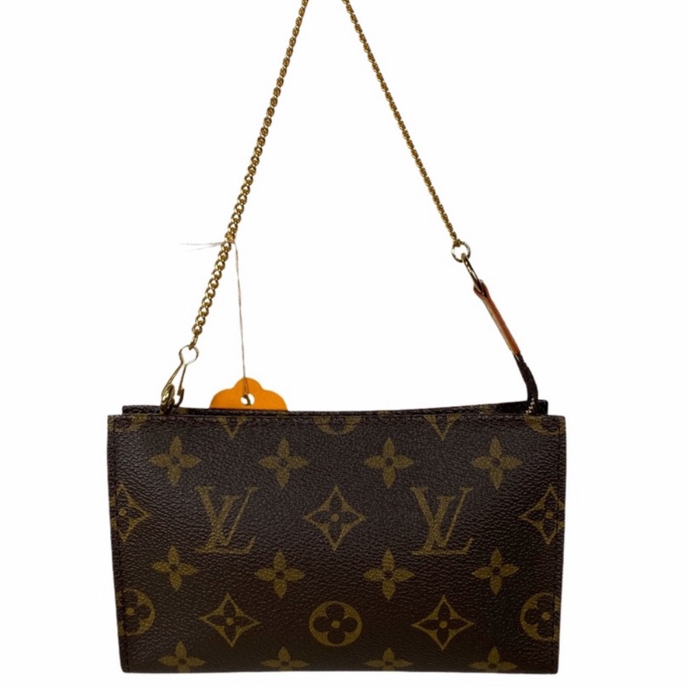 💯Louis Vuitton Clutch bag Brown monogram mini bag